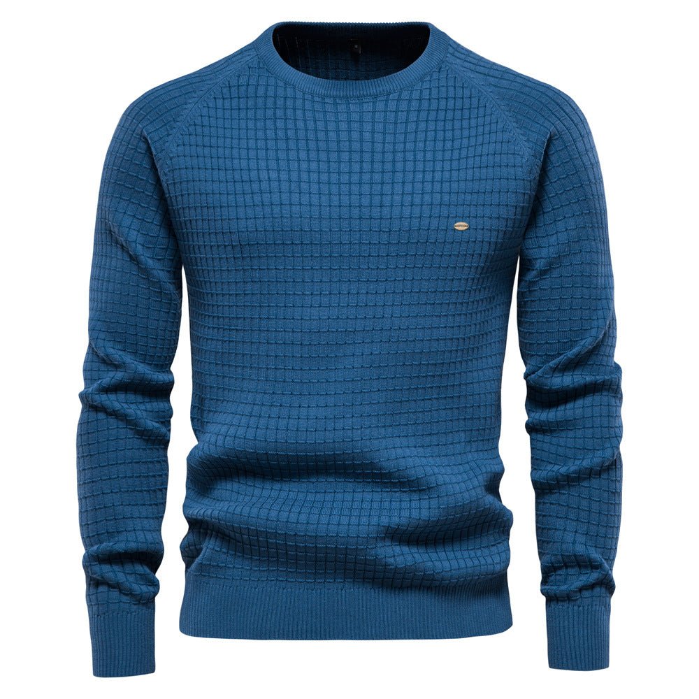 Men's Patterned Winter Sweater | Long Sleeves