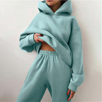 Women's Hoodie and Sweatpants Set | Winter