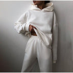 Women's Hoodie and Sweatpants Set | Winter