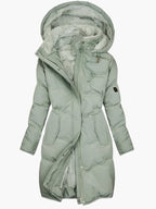 Women's Hooded Winter Puffer Jacket | Long