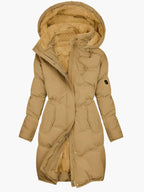 Women's Hooded Winter Puffer Jacket | Long