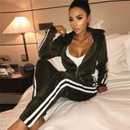 Women’s Stylish Hooded Tracksuit Set | Casual