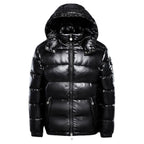 Men's Winter Zip Up Puffer Jacket | Hooded