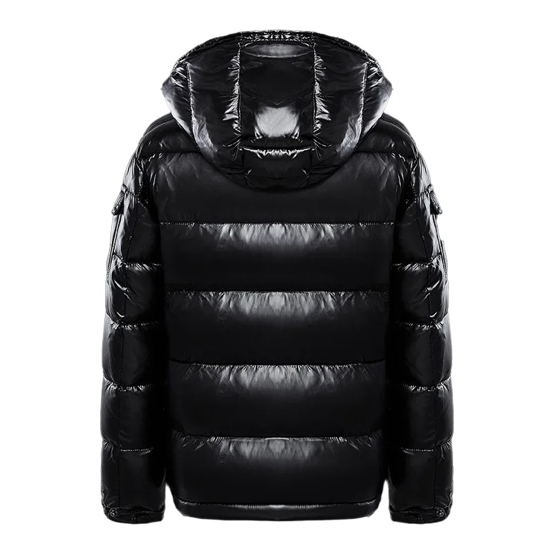 Men's Winter Zip Up Puffer Jacket | Hooded
