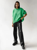Women's Oversized Crew Neck Knit Sweater | Fall