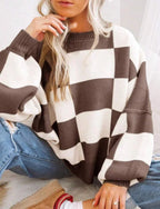 Women's Knitted Chunky Sweater | Winter