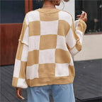 Women's Knitted Chunky Sweater | Winter