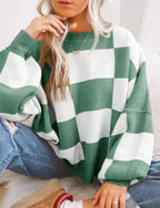 Women's Knitted Chunky Sweater | Winter