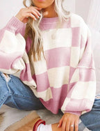 Women's Knitted Chunky Sweater | Winter