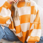 Women's Knitted Chunky Sweater | Winter
