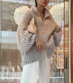 Women's Chunky Cable Knit Sweater | Oversized