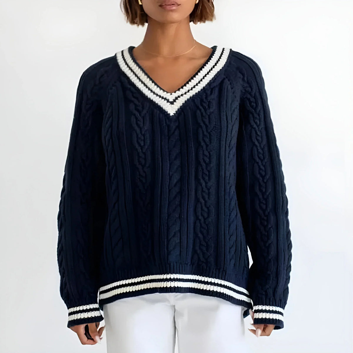 Women's Oversized Knit Sweater | Winter