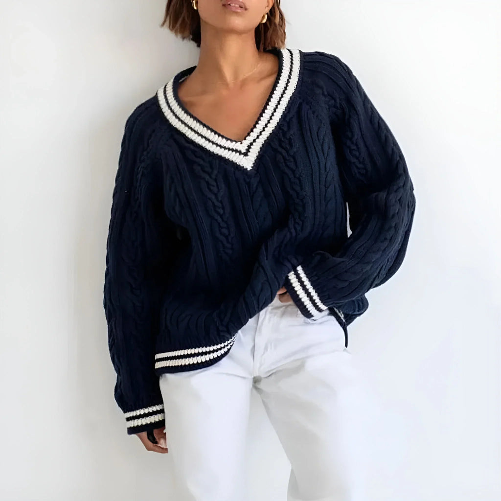 Women's Oversized Knit Sweater | Winter