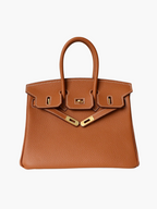 Women's Structured Top-Handle Handbag | Double Handles