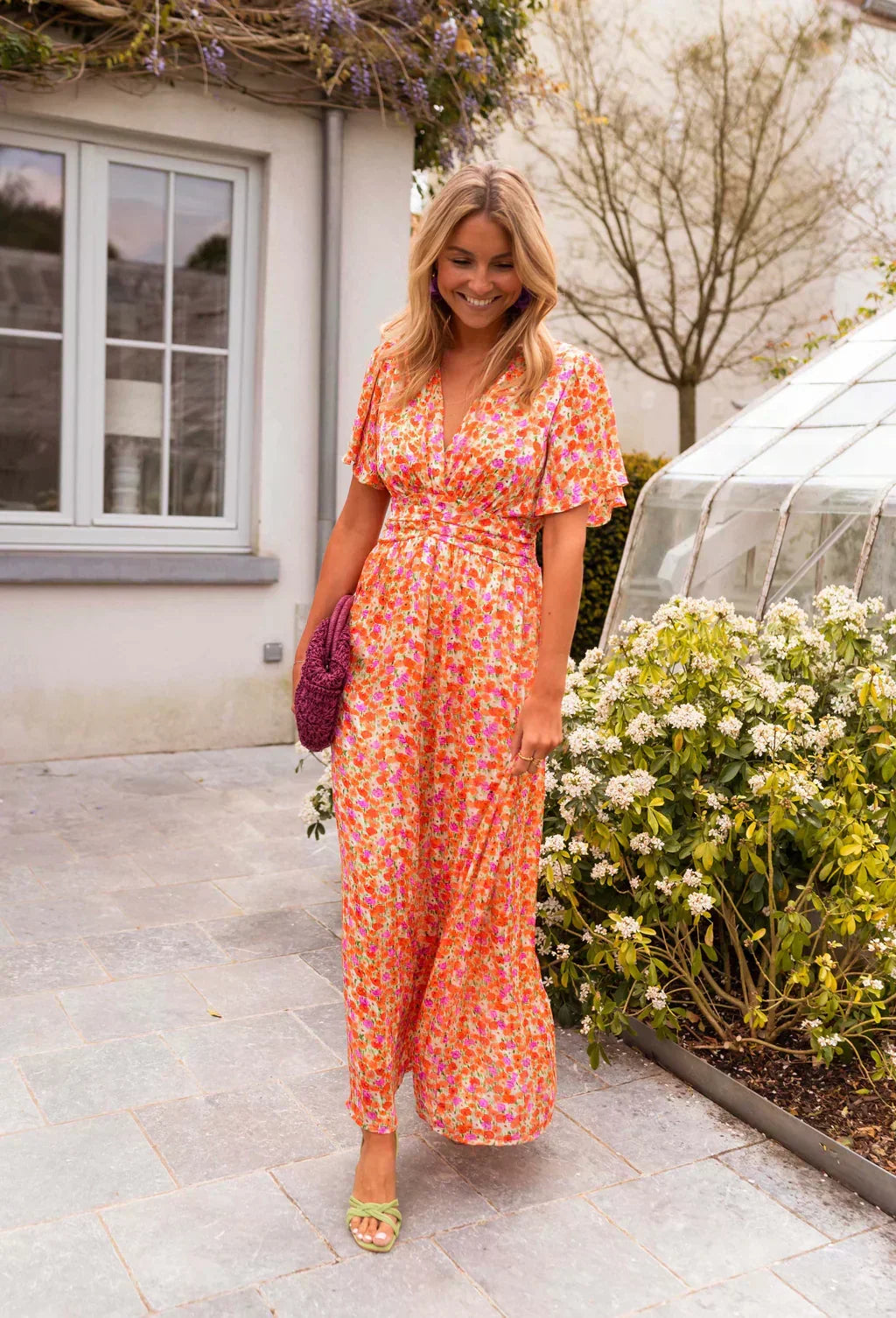 Women’s Summer Elegant Floral Dress | Maxi
