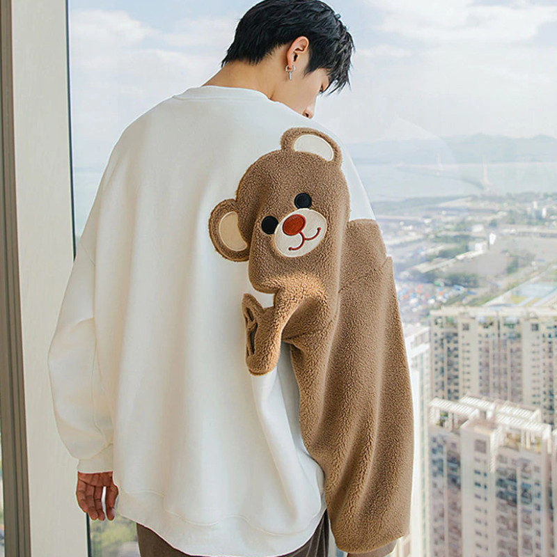 Men's Long Oversized Sweater | Winter
