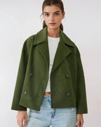 Women's Winter Oversized Coat | Button