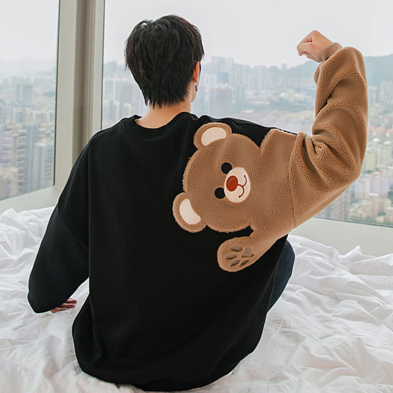 Men's Long Oversized Sweater | Winter