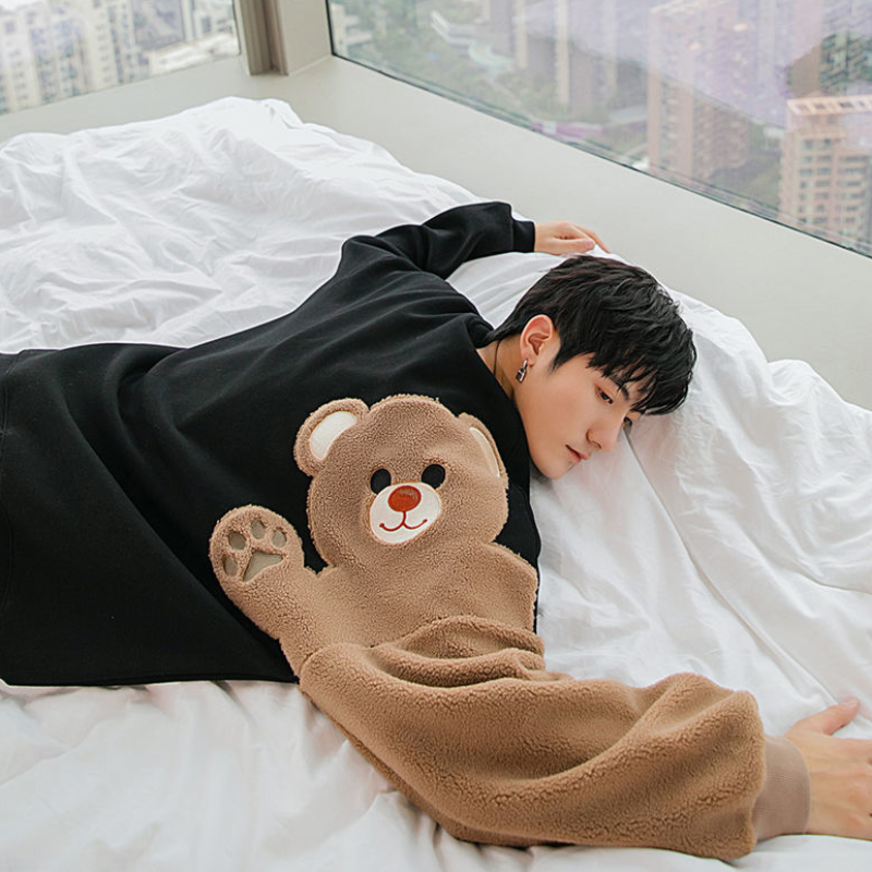 Men's Long Oversized Sweater | Winter