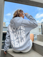 Women's Winter Printed Oversized Hoodie | Streetwear