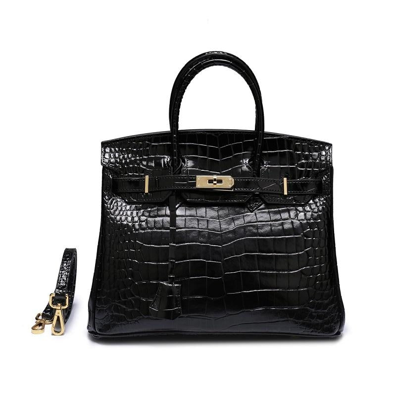 Women's Structured Top-Handle Handbag | Double Handles