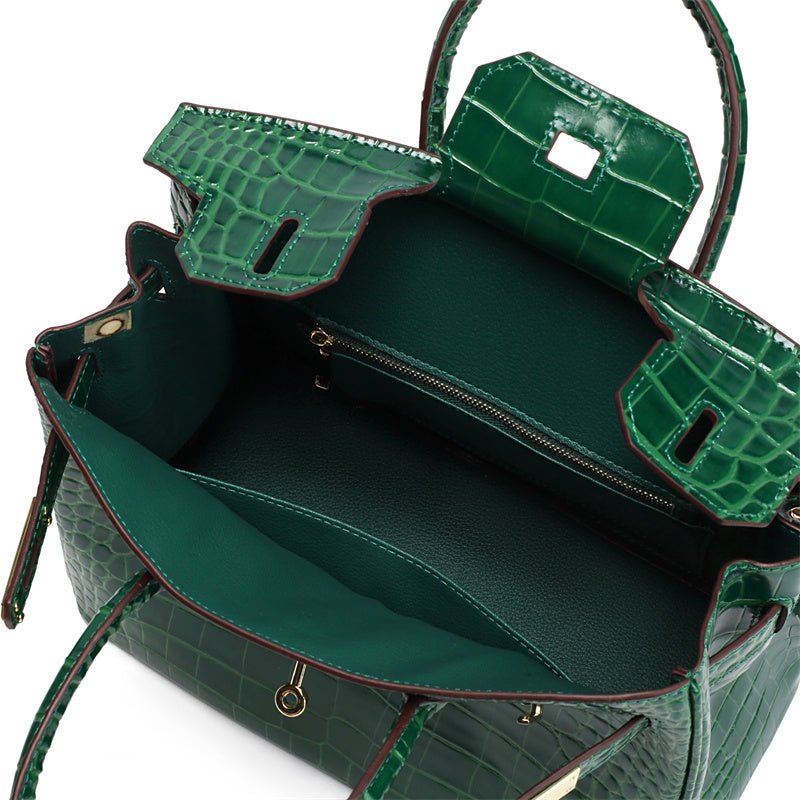 Women's Structured Top-Handle Handbag | Double Handles