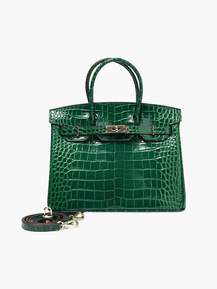 Women's Structured Top-Handle Handbag | Double Handles