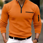 Men’s Quarter Zip Sweater | Pocket