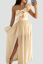 Women's Evening Dress with Slit | Maxi