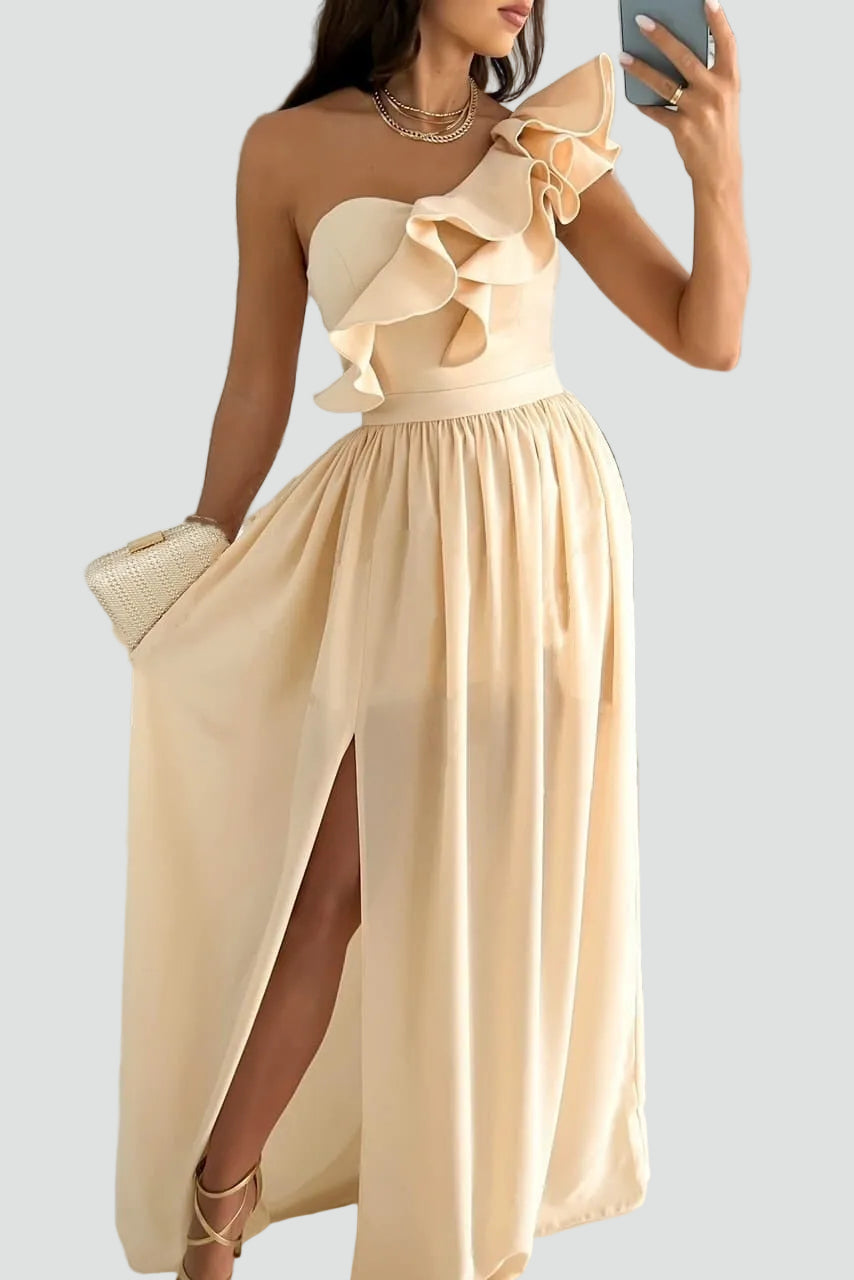 Women's Evening Dress with Slit | Maxi