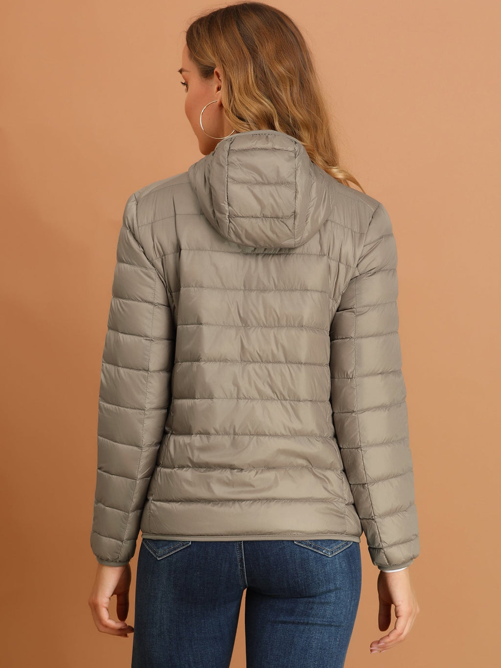 Women's Zip Up Puffer Jacket | Winter