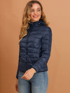 Women's Zip Up Puffer Jacket | Winter