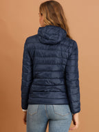 Women's Zip Up Puffer Jacket | Winter