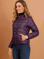 Women's Zip Up Puffer Jacket | Winter