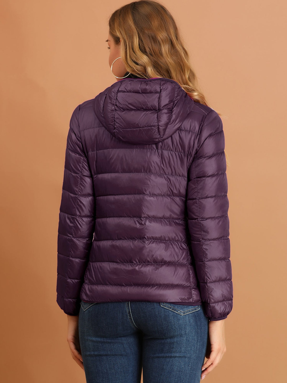 Women's Zip Up Puffer Jacket | Winter