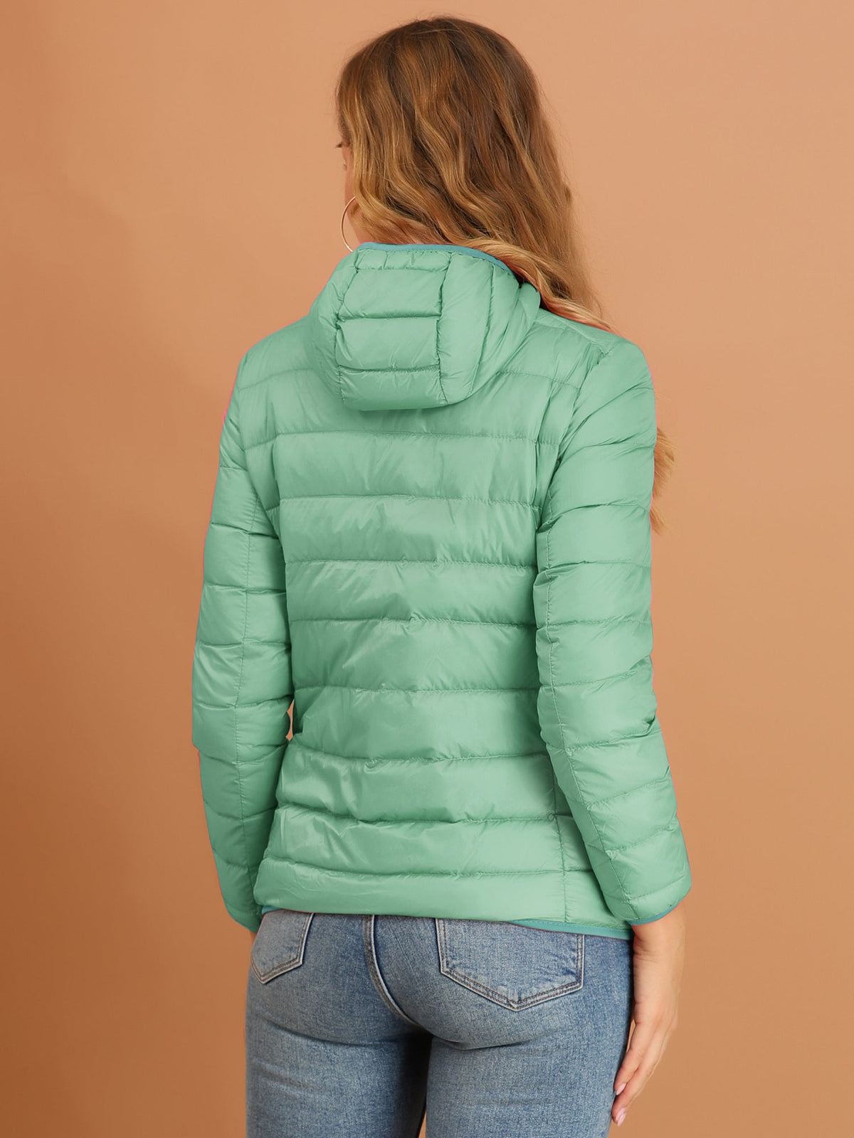 Women's Zip Up Puffer Jacket | Winter