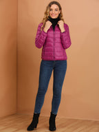 Women's Zip Up Puffer Jacket | Winter