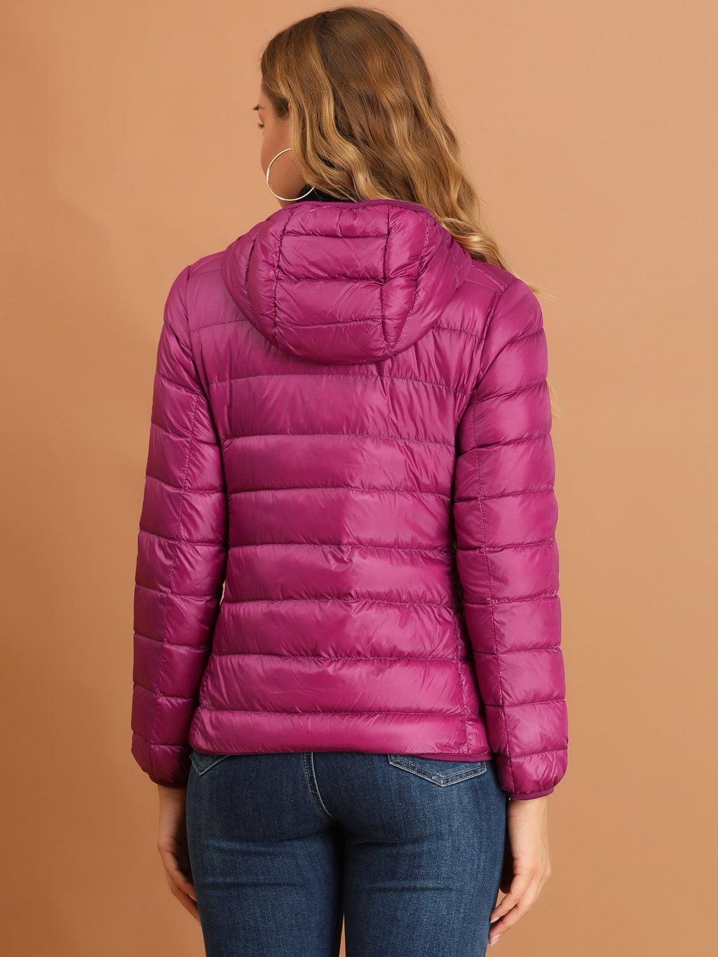 Women's Zip Up Puffer Jacket | Winter