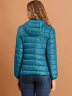 Women's Zip Up Puffer Jacket | Winter