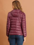 Women's Zip Up Puffer Jacket | Winter