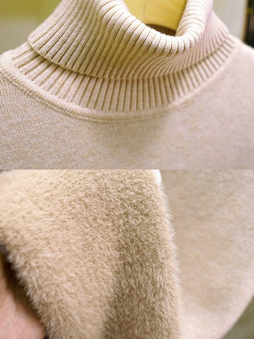 Women's Winter Turtle Neck Sweater | Long Sleeves