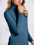 Women's Winter Turtle Neck Sweater | Long Sleeves