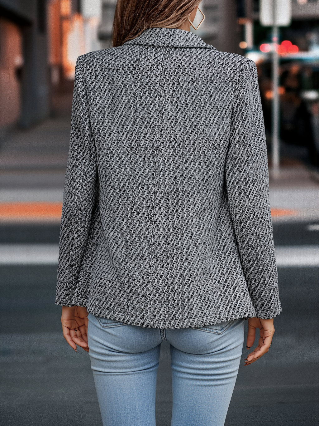 Women's Winter Double Breasted Blazer | Formal