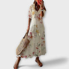 Women's Elegant Bohemian Summer Dress | Maxi