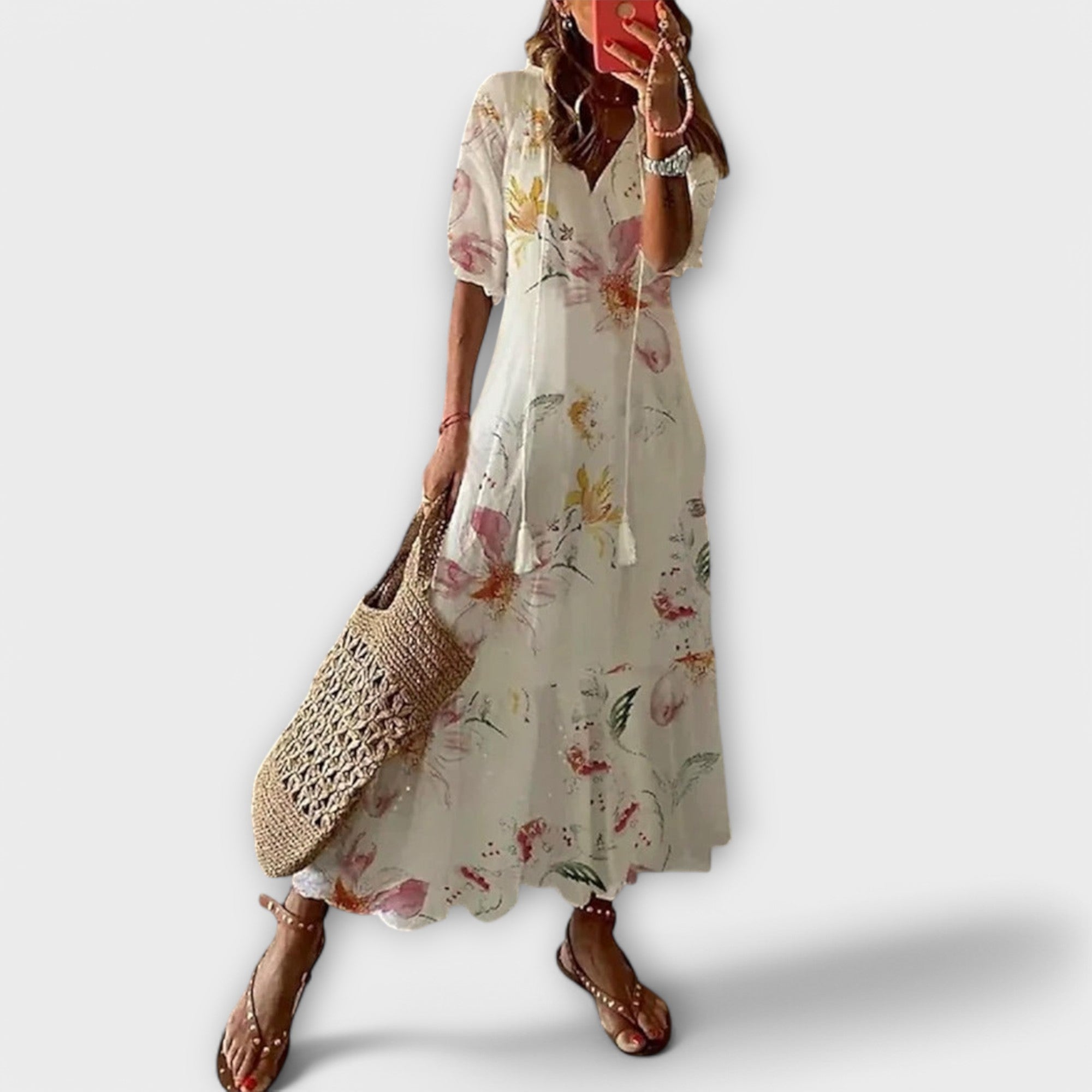 Women's Elegant Bohemian Summer Dress | Maxi