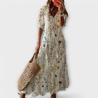 Women's Elegant Bohemian Summer Dress | Maxi