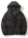 Women's Winter Long Sleeve Puffer Jacket | Hooded
