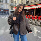 Women's Casual Button Up Oversized Jacket | Winter