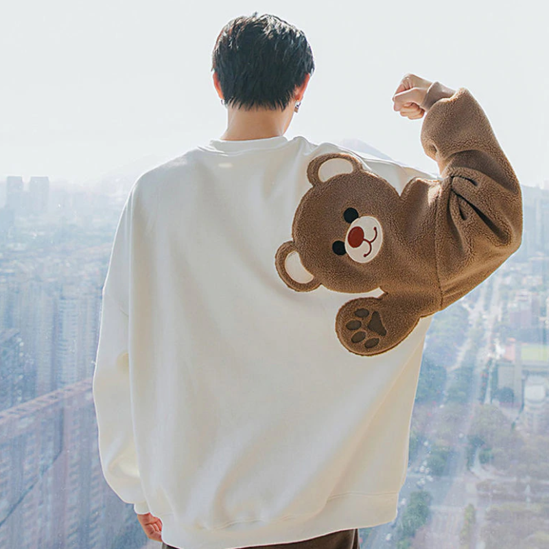 Men's Long Oversized Sweater | Winter