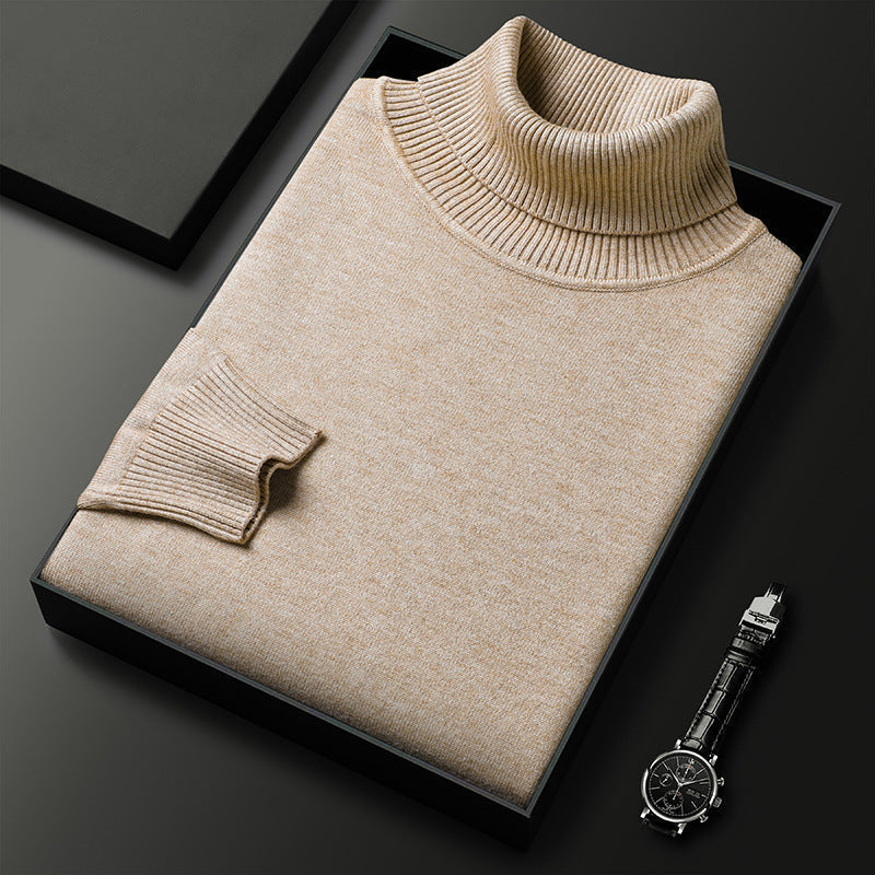 Men’s Warm Turtleneck Sweater | Knit